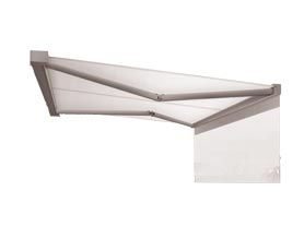 aluminium zonnescherm PIANO met VARIO-VOLANT